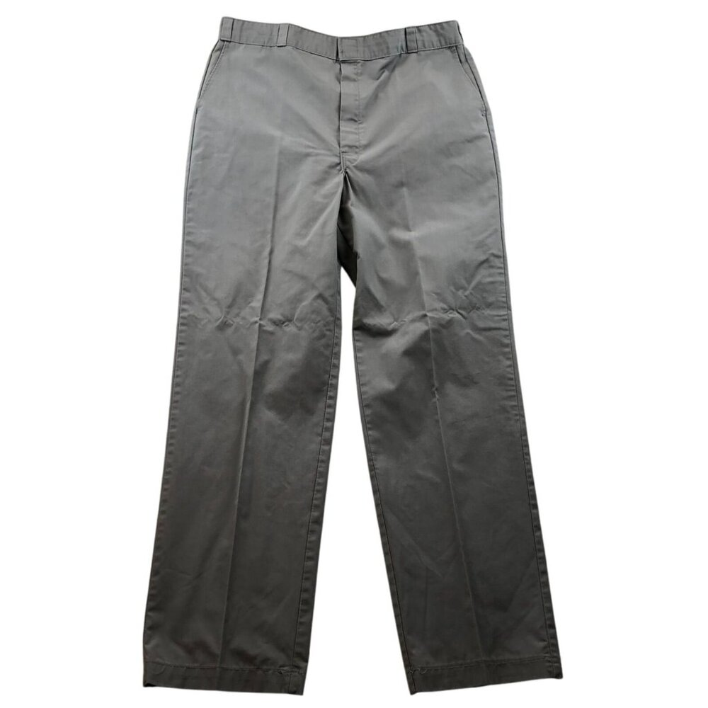Dickies Mens Work Pants Size 36x29 Measured Relaxed Straight Flat Front Casual G